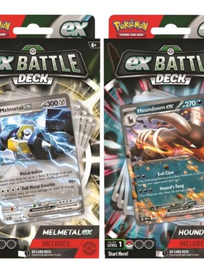 PKM - Pokemon TCG - Battle Deck : Ex Houndoom/Melmetal- ES