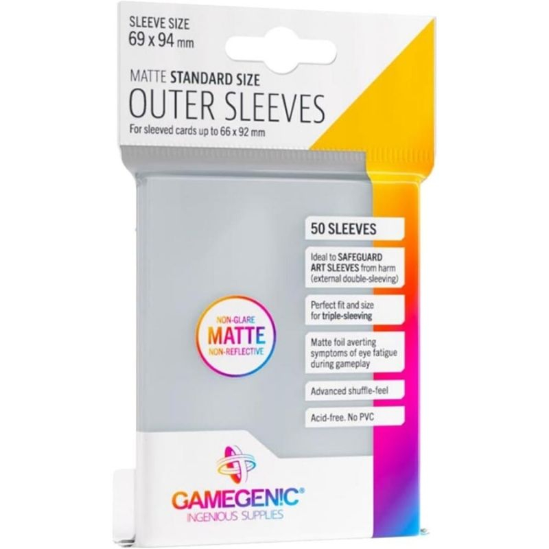 Gamegenic Sleeves: OUTER SLEEVES: 69X94mm