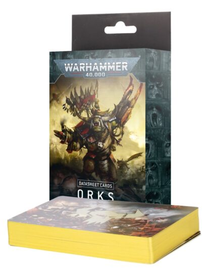 WS - Warhammer 40,000 - DATASHEET CARDS: ORKS (ENG)