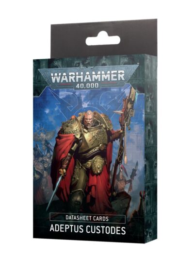 WS - Warhammer 40,000 - DATASHEET CARDS: ADEPTUS CUSTODES - ENG