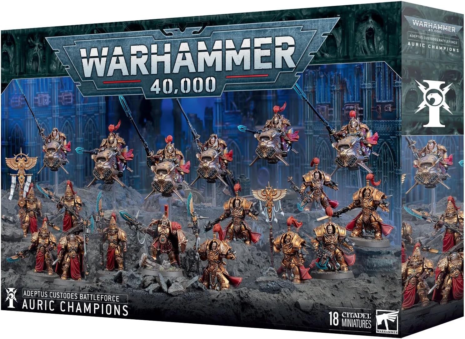 WS - Warhammer 40,000 - A/CUSTODES B/FORCE: AURIC CHAMPIONS