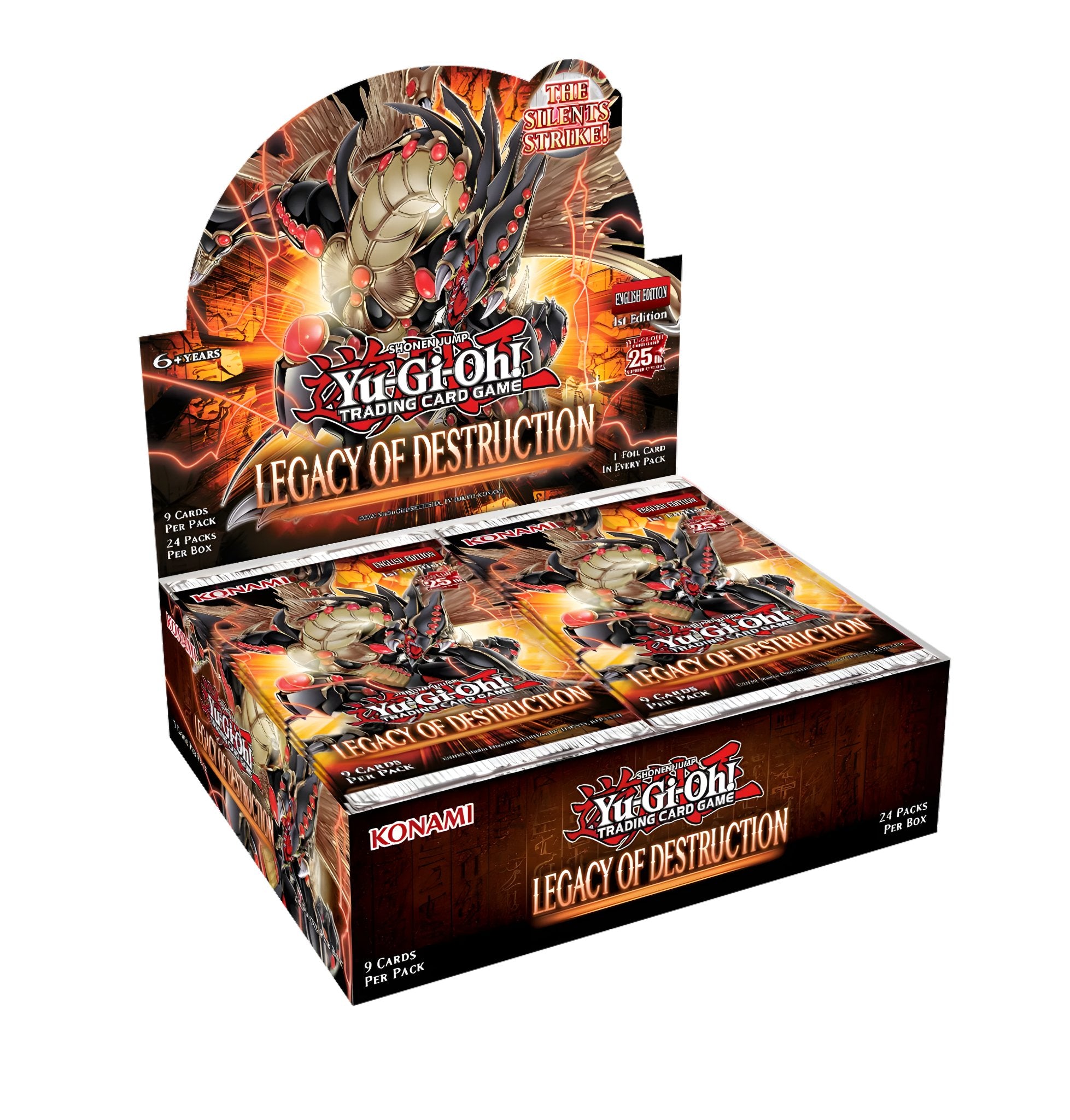 YGO - Yu-Gi-Oh! TCG "Legacy of Destruction" Booster PACK - SPA