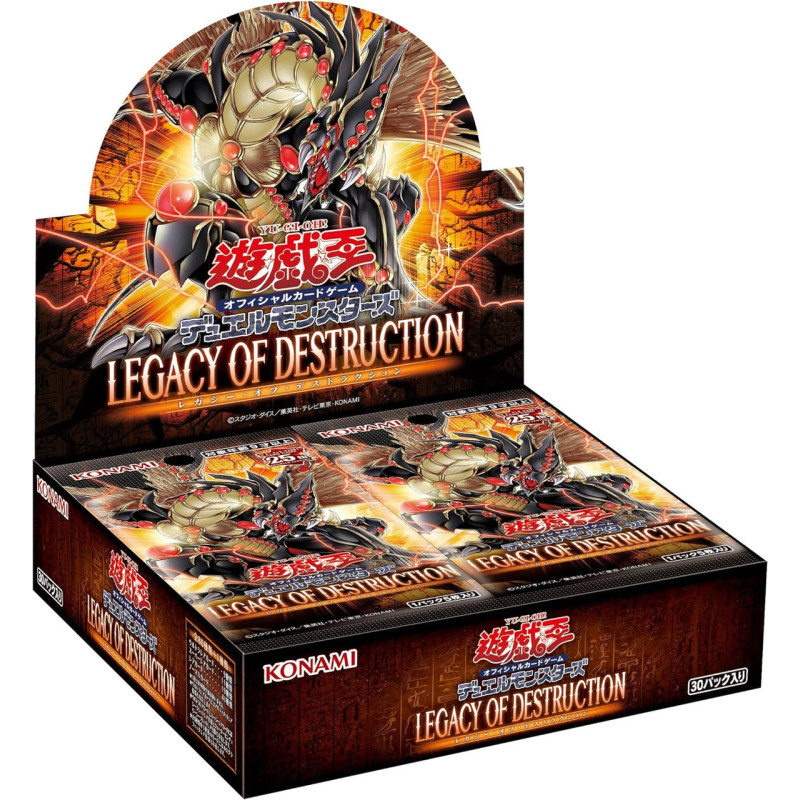 YGO - Yu-Gi-Oh! TCG "Legacy of Destruction" Booster BOX - ENG