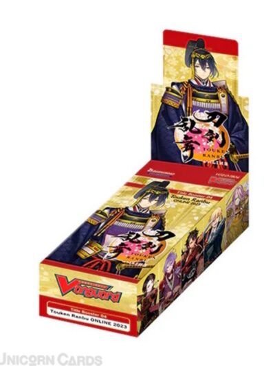 CFV - Cardfight Vanguard - Touken Ranbu Online 2023 -Title Booster Dislplay
