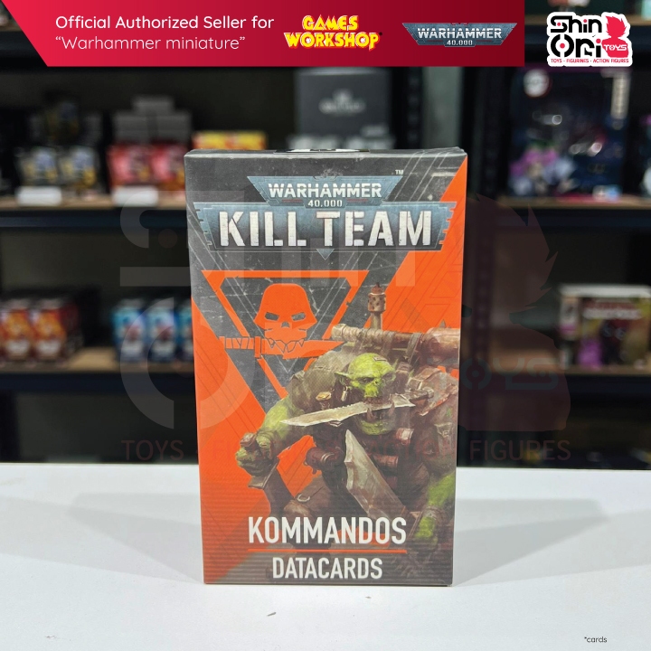 WS - KILL TEAM - DATACARDS: KOMMANDOS - ENG