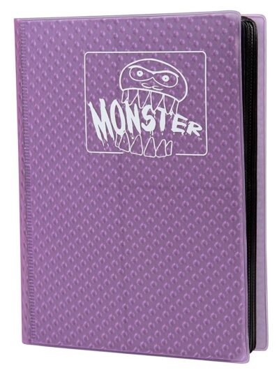 Monster Protectors - 4-Pocket Binder - Holofoil Purple