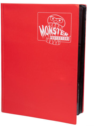 Monster Protectors - 9-Pocket Binder - Matte Red