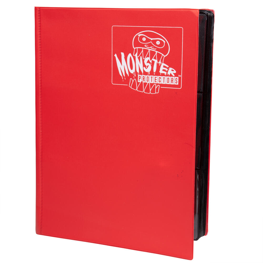 Monster Protectors - 9-Pocket Binder - Matte Red
