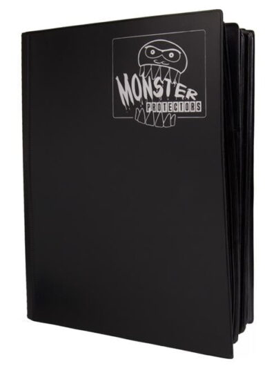 Monster Protectors - Mega Monster 9-pocket binder - Matte Black