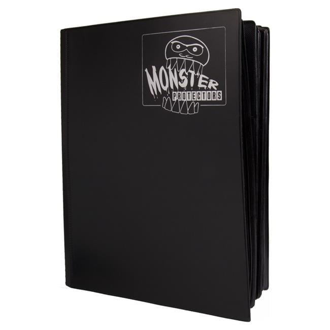 Monster Protectors - Mega Monster 9-pocket binder - Matte Black