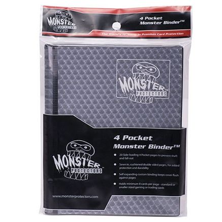 Monster Protectors - 4-Pocket Binder - Holofoil Black