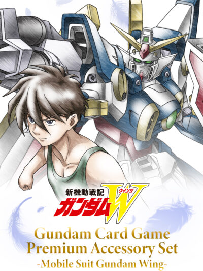 GDM - Gundam TCG: Premium Accessory Set - Mobile Suit Gundam WING (PB01) - ENG