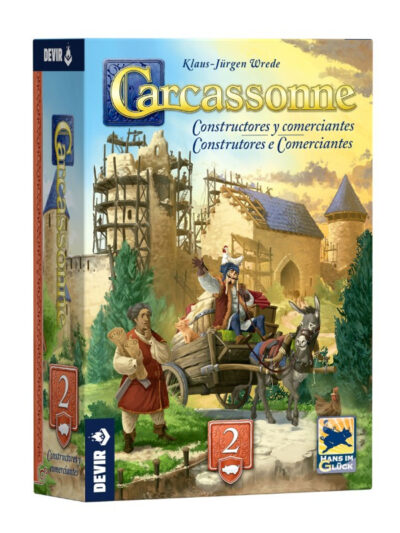 BG - Carcassonne Exp. 2 - Constructores y Comerciantes - Spanish