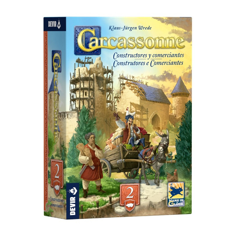 BG - Carcassonne Exp. 2 - Constructores y Comerciantes - Spanish