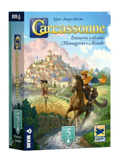 Carcassonne Exp. 5 - Emisarios y Alcaldes - Spanish / Portuguese