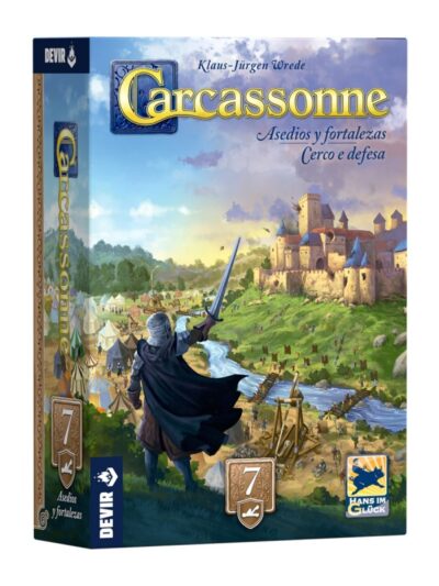 Carcassonne Exp. 7 - Asedios y Fortalezas - Spanish / Portuguese