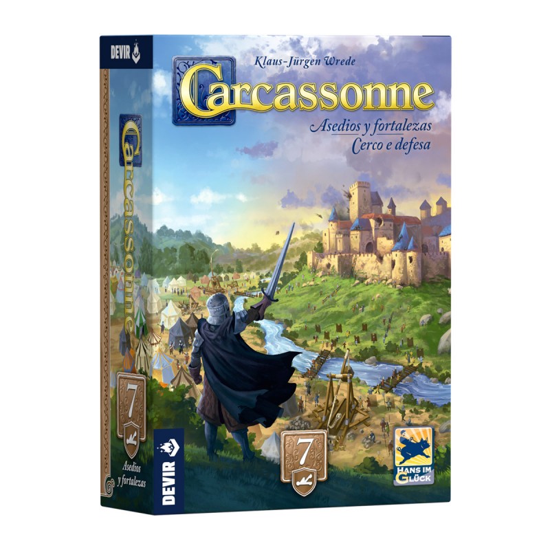 Carcassonne Exp. 7 - Asedios y Fortalezas - Spanish / Portuguese