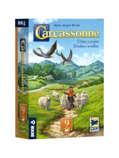 Carcassonne Exp. 9 - Viñas y Ovejas - Spanish / Portuguese