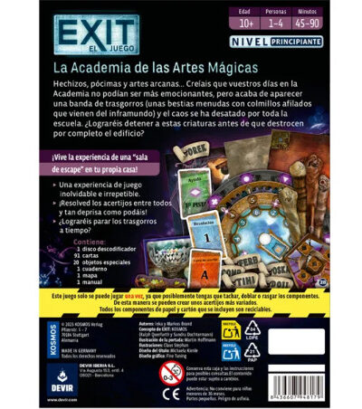 Exit 29: La Academia de las Artes Mgicas - Spanish