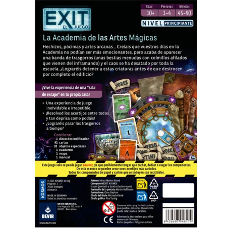 Exit 29: La Academia de las Artes Mgicas - Spanish