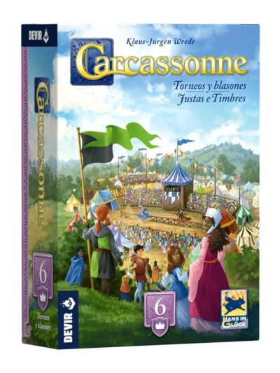 Carcassonne torneos y blasones