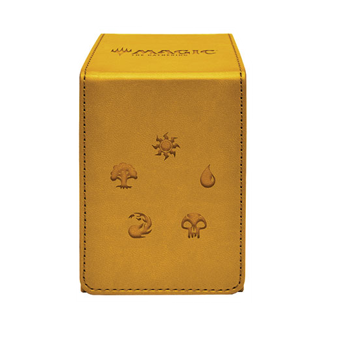 UP - Ultra Pro Alcove Flip Box - Gold for Magic