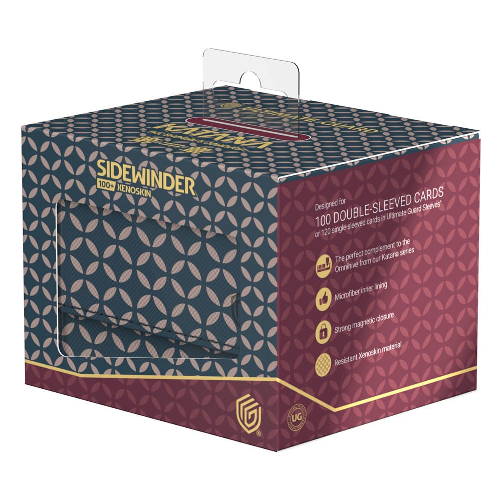 UG - Deck Case: Sidewinder 100+ Shogun’s Journey - Part 2: Shippou (Blue / Dark Red)