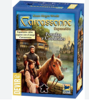 BG - Carcassonne: Posadas y Catedrales - EXPANSION - ESP