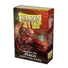 Dragon Shield Japanese Sleeves Matte Dual - Peach Piip