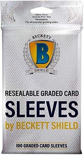 BK - Beckett Shield Sleeves: Graded Card Sleeves (100ct)