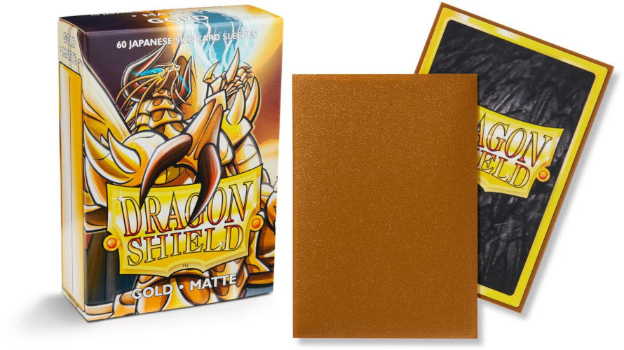Dragon Shield: Japanese Sleeves - Matte - Gold 60ct