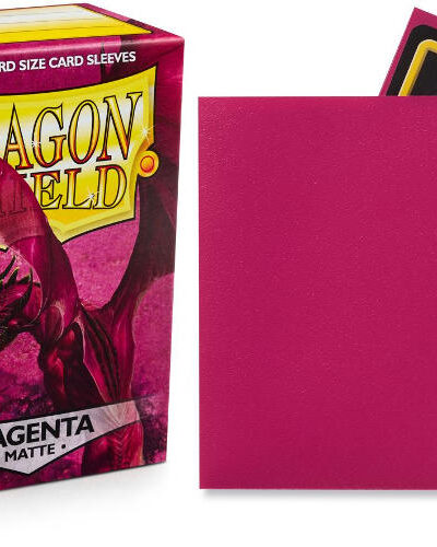 Dragon Shield: Japanese Sleeves - Matte - Magenta 60ct