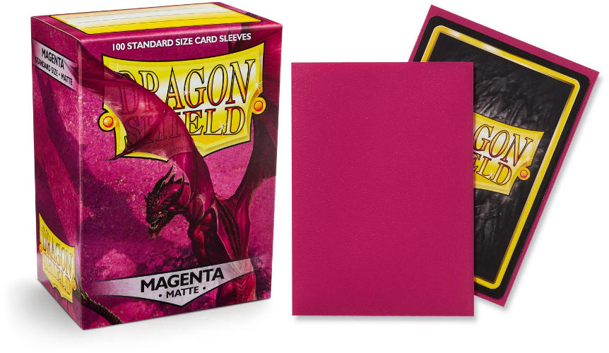 Dragon Shield: Japanese Sleeves - Matte - Magenta 60ct