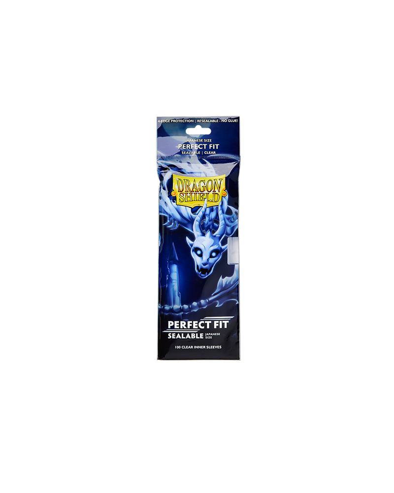 Dragon Shield - Sleeves Perfect Fit Japanese Sealable - Clear