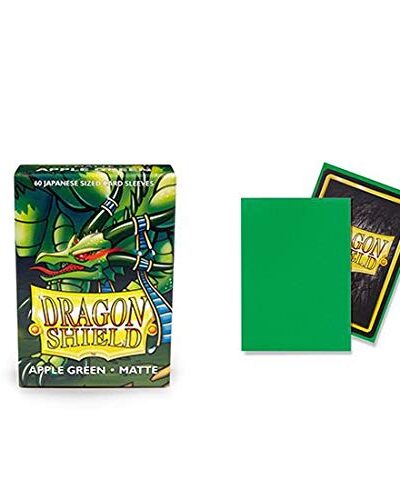 Dragon Shield Japanese Sleeves Matte - Apple Green 60ct
