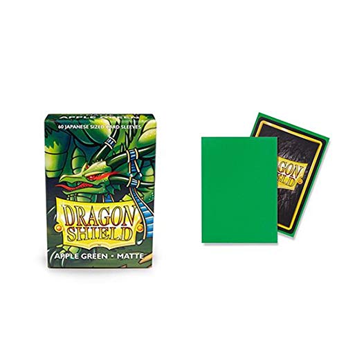 Dragon Shield Japanese Sleeves Matte - Apple Green 60ct