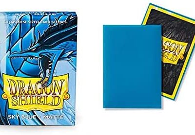 Dragon Shield Japanese Sleeves Matte - Sky Blue 60ct