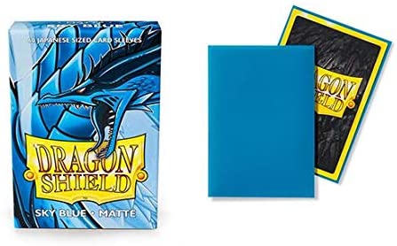 Dragon Shield Japanese Sleeves Matte - Sky Blue 60ct