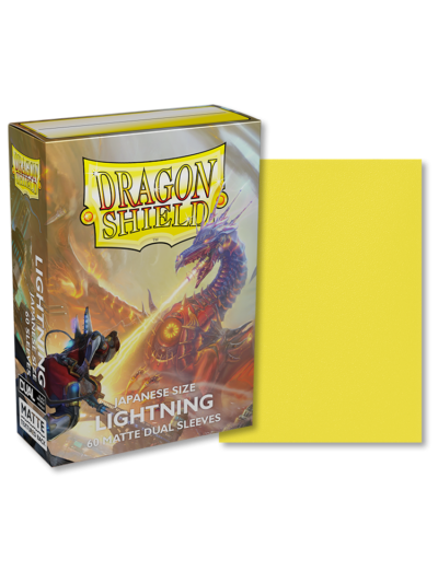 Dragon Shield Sleeves: Japanese DUAL Matte Lightning 'Ailia' (60ct)