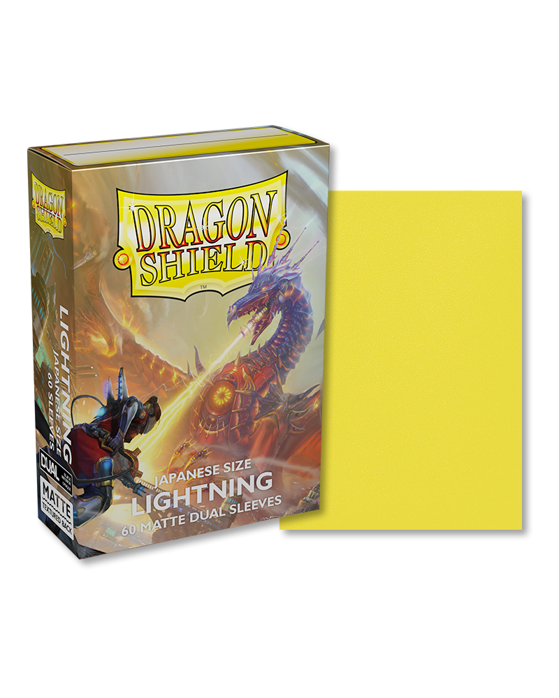 Dragon Shield Sleeves: Japanese DUAL Matte Lightning 'Ailia' (60ct)