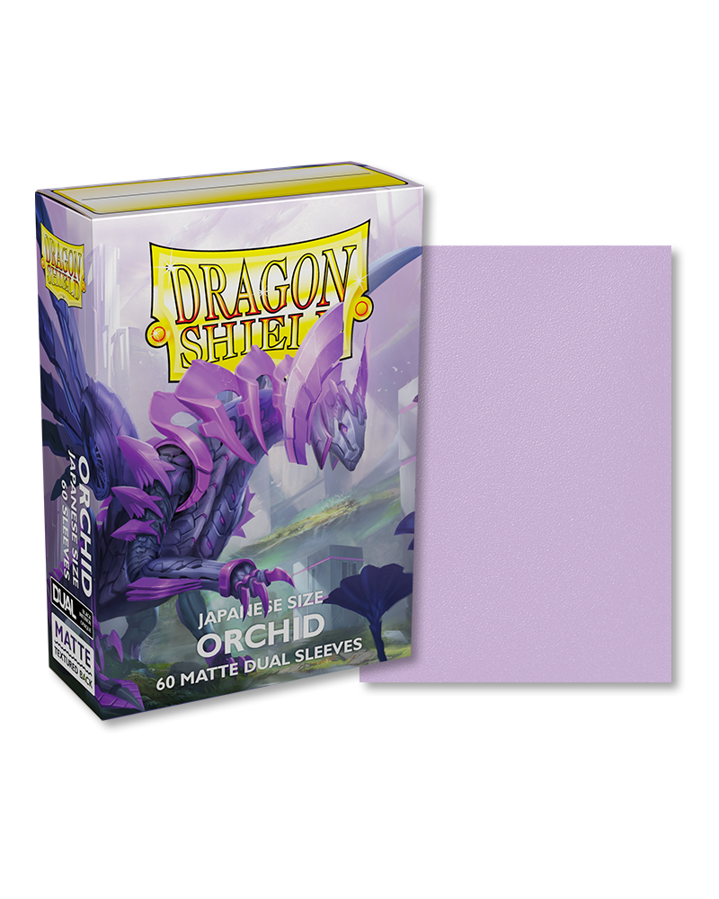 Dragon Shield Sleeves: Japanese DUAL Matte Orchid 'Emma' (60ct)
