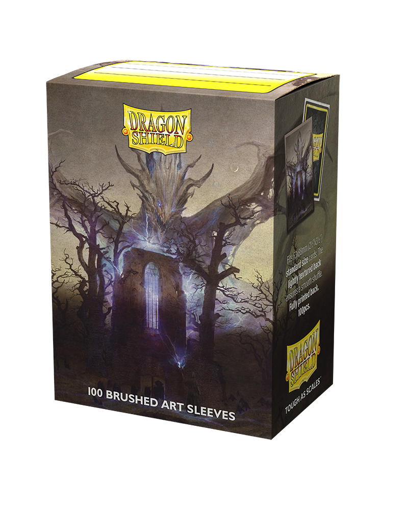 Dragon Shield Sleeves: Standard Brushed 'Abbey in the Oak Wood' Art (100ct)
