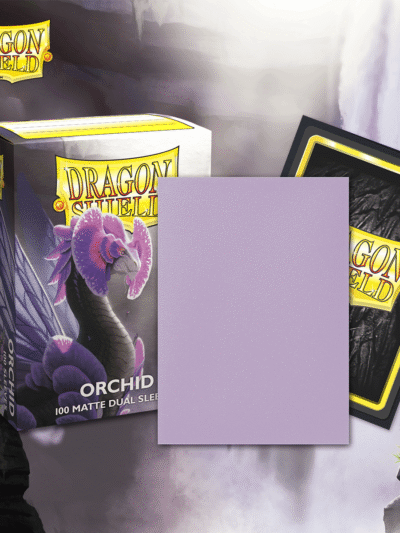 Dragon Shield Sleeves: Standard DUAL- Matte Orchid 'Emme' (100 ct.)