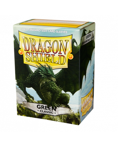 Dragon Shield Standard Sleeves Classic - Green 100ct