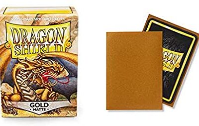 Dragon Shield Standard Sleeves Matte - Gold 100ct