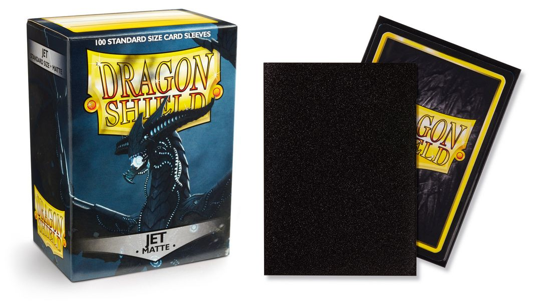 Dragon Shield Standard Sleeves Matte - Jet 100ct