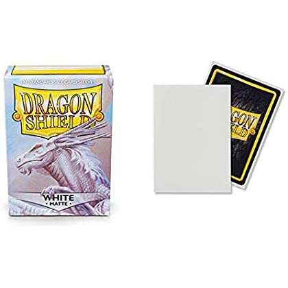 Dragon Shield Standard Sleeves Matte - White 100ct