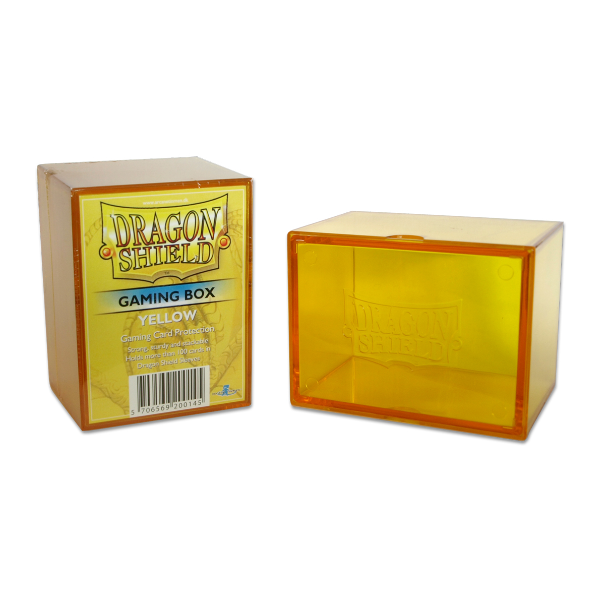 DS - Dragon Shield Gaming Box - Yellow
