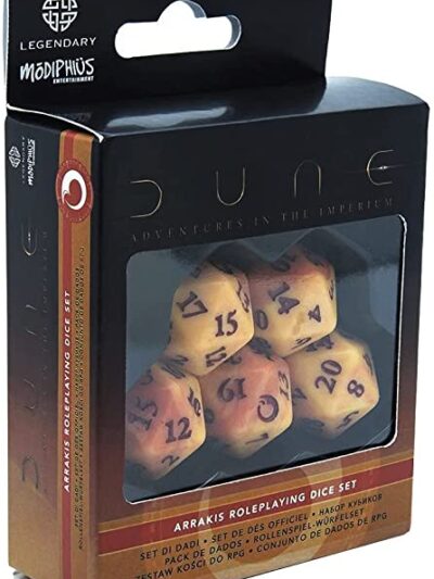 Dune RPG: 5d20 Set- Arrakis (Dados)