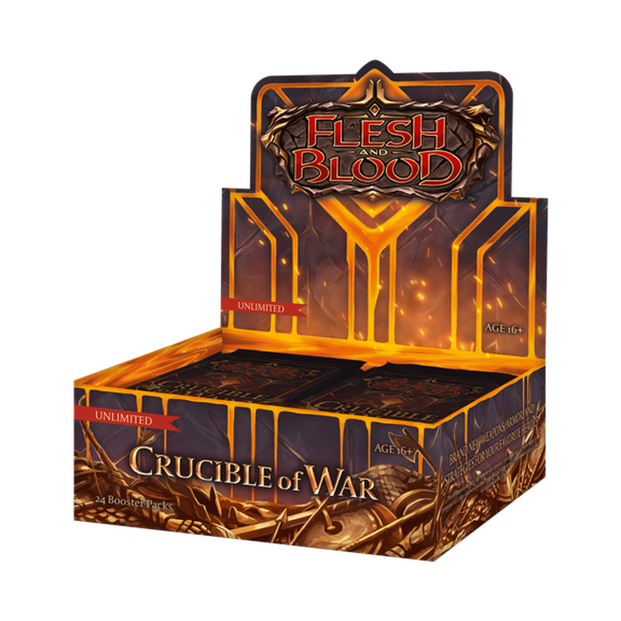 FAB - Flesh and Blood TCG: Crucible of War Unlimited Booster Box